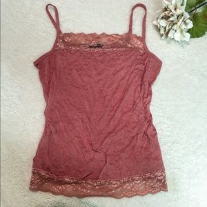 Maurices Plus Lace Layering Tank