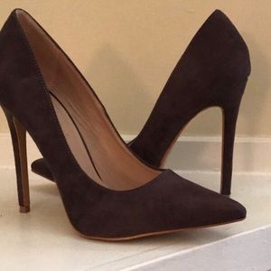 Dark Gray Pumps