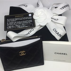Chanel Card Holder Chanel Card Holder