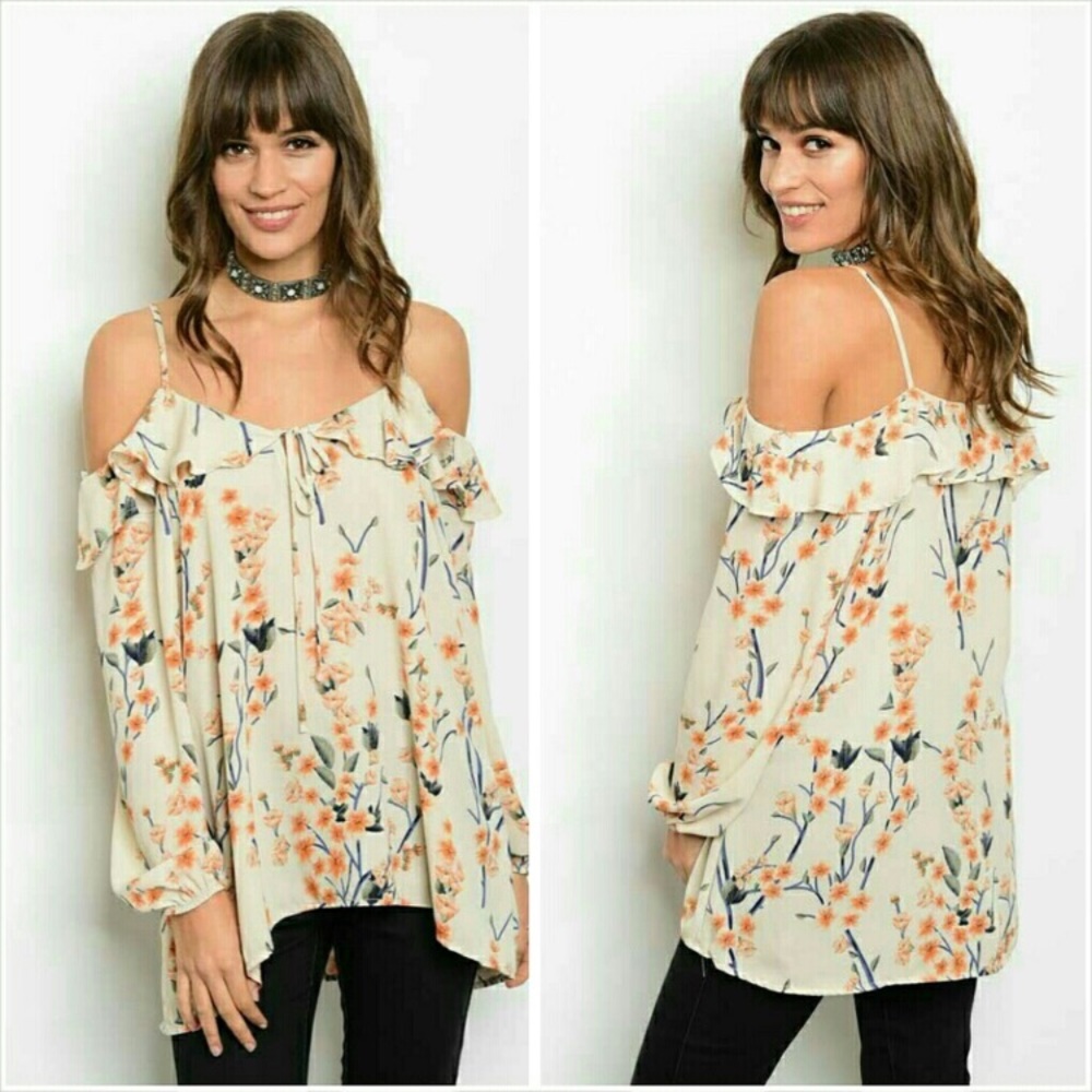 Cold shoulder shirt