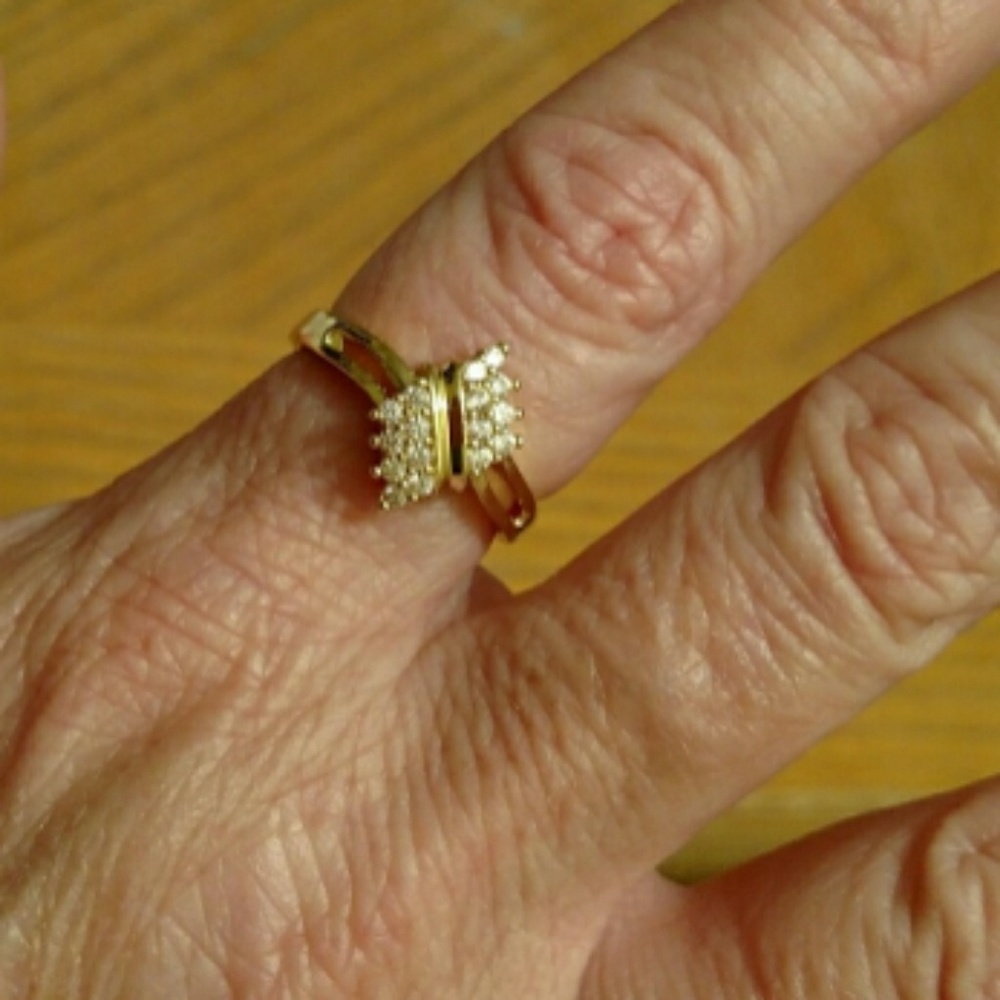 🆕"ANNIVERSARY TIME"RHINESTONE CRYSTAL RING💍 - Picture 7 of 7
