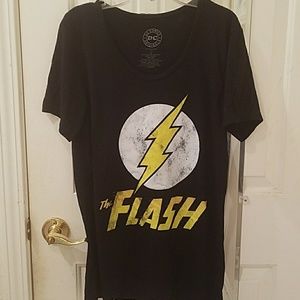 DC Comics Original "The Flash" black shirt