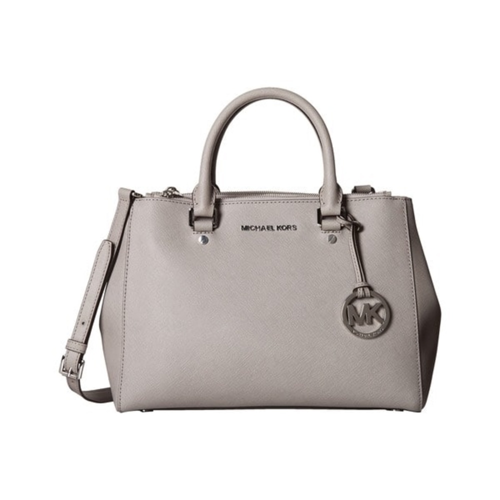 Michael Kors Sutton Medium Pearl Grey Satchel bag