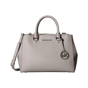 Michael Kors Sutton Medium Pearl Grey Satchel bag