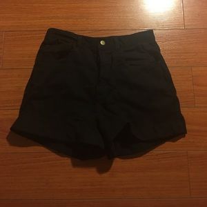 🐾Black American Apparel High Rise Shorts 🐲