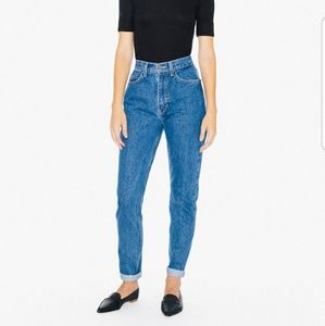 American Apparel High Waist Jean