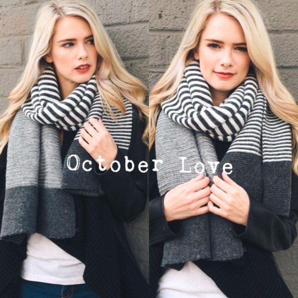 🆕CHARCOAL Scarves