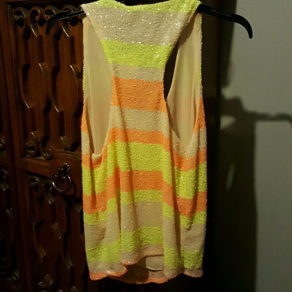 Aryn K sequins top - Picture 2 of 3