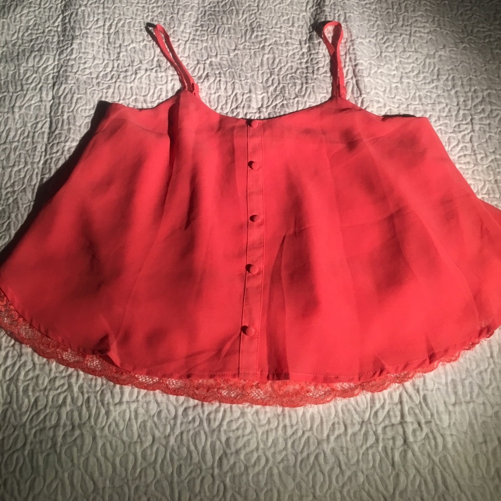 Papaya pink blouse