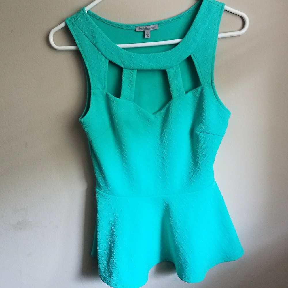 peplum top