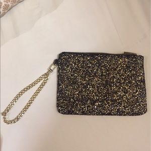 Sparkling clutch from express