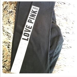 PINK VS BLING LEGGINGS