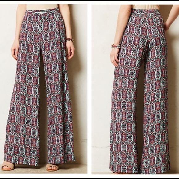 Anthropologie Elevenses Southshore Wide Pant - Picture 2 of 5