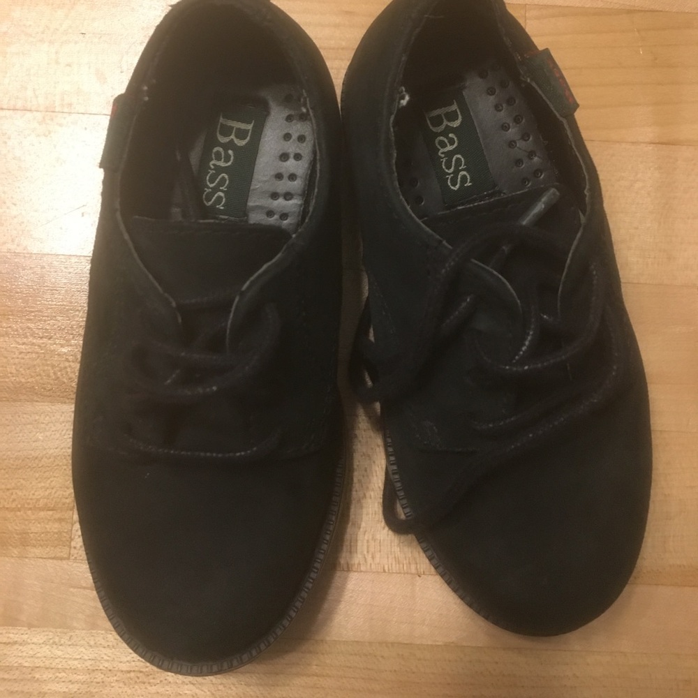 Black Toddler boys Oxford shoes size 7.5