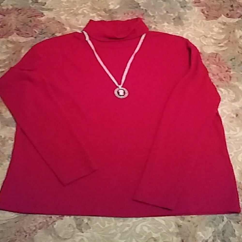Croft & Barrow Turtleneck Top