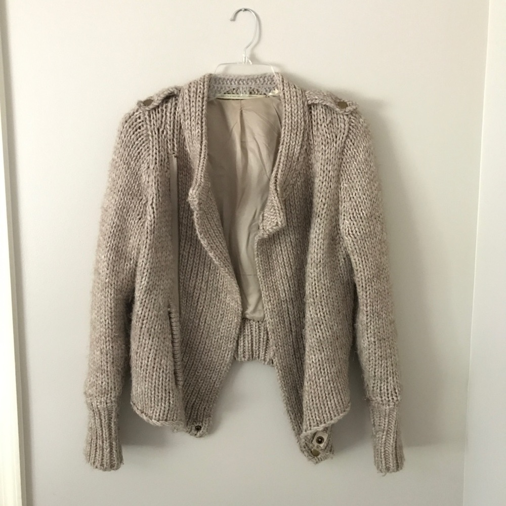 Twelfth street by Cynthia Vincent Moto Sweater
