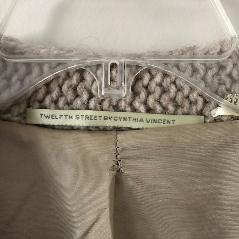 Twelfth street by Cynthia Vincent Moto Sweater - Picture 4 of 4