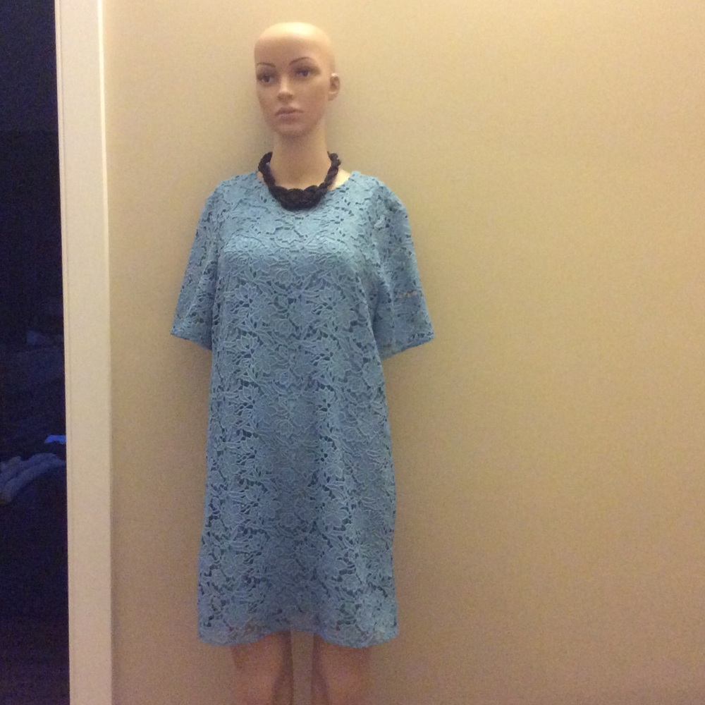 Zara blue dress