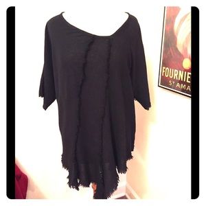 Fantastic Black Oh My Gauze! Tunic