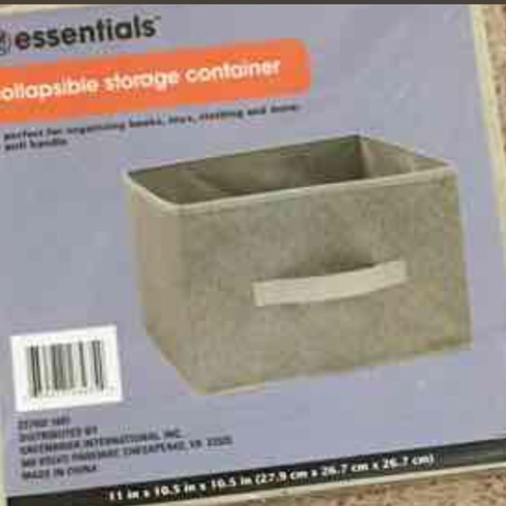 Fabric Storage Cubes... 3pc deal