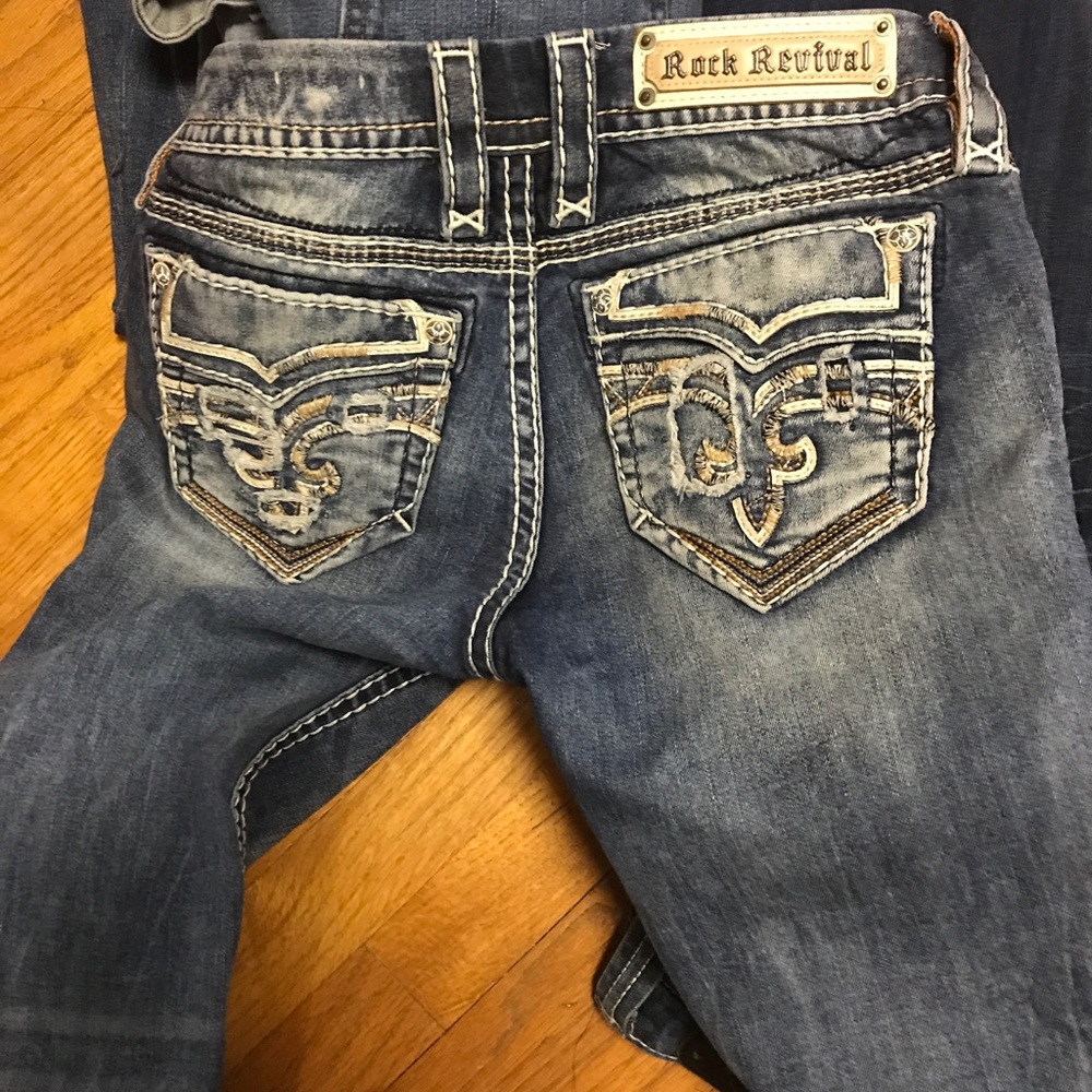 Rock Revival Bootcut Jeans Size 25