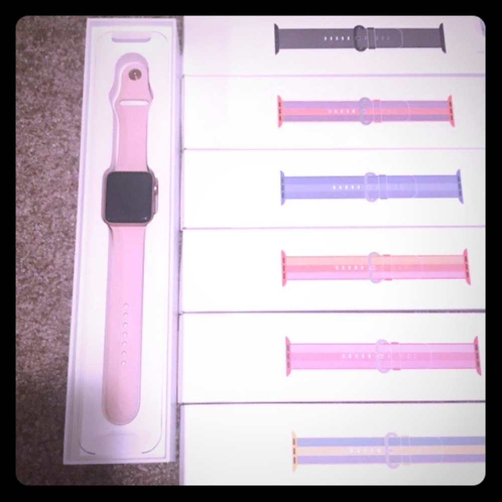 Apple Watch Series 2 42mm Multi-Colored Bands