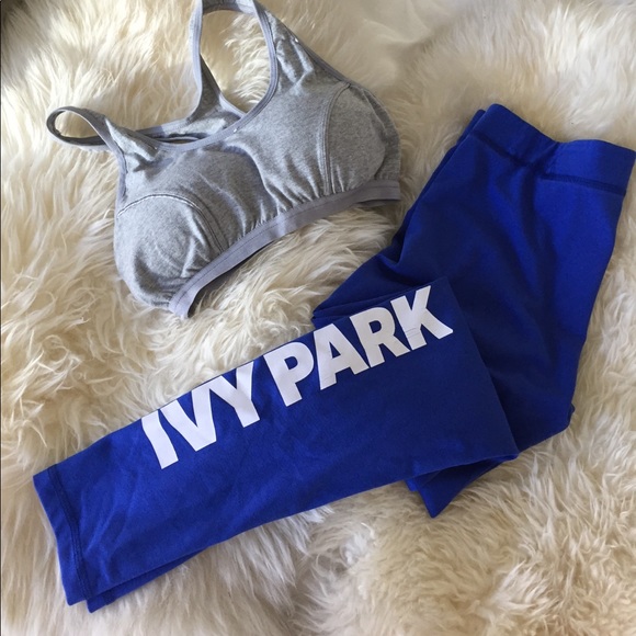ivy park Pants - IVY PARK blue leggings