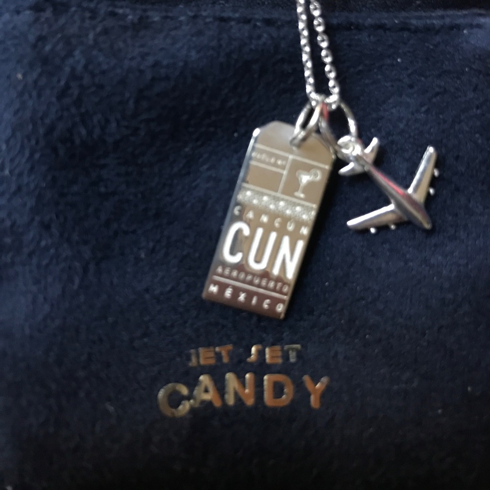 Jet Set Candy Sterling Silver Necklace