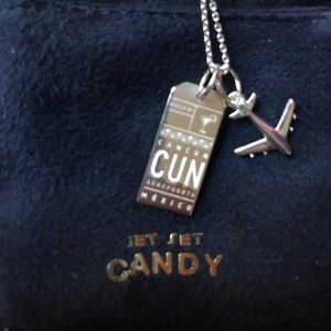 Jet Set Candy Sterling Silver Necklace