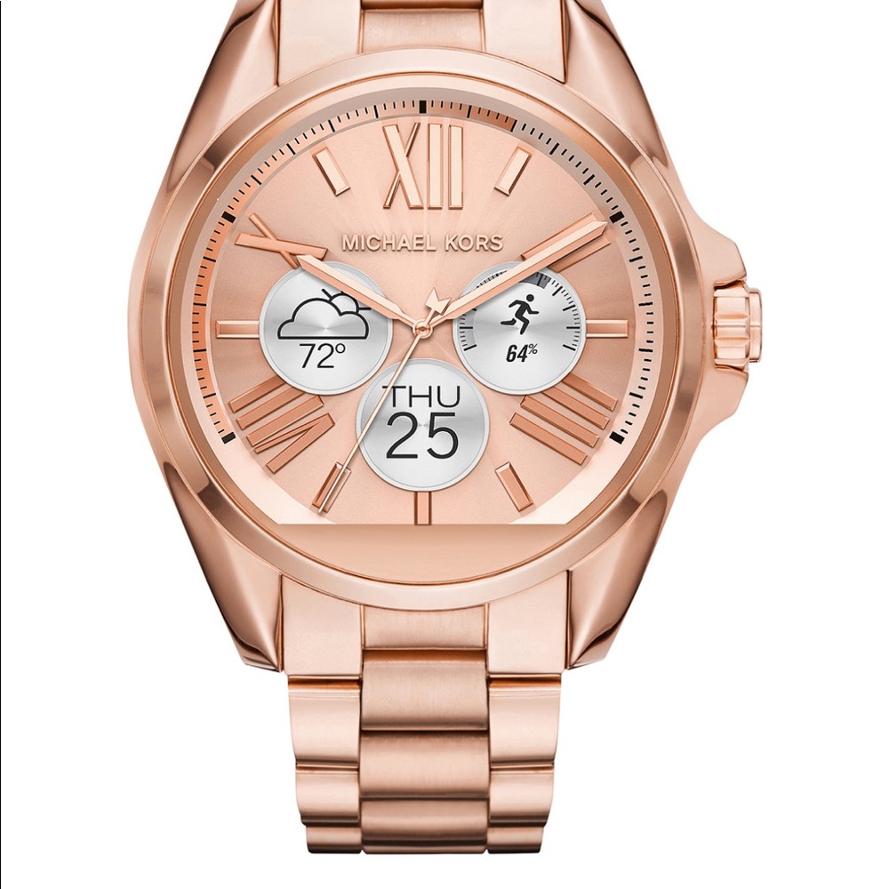Rose Gold Michael Kors Smart Watch
