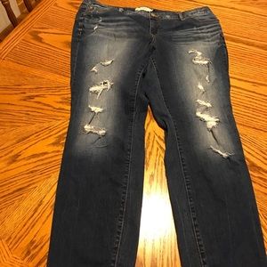 Skinny Torrid jeans size 22.