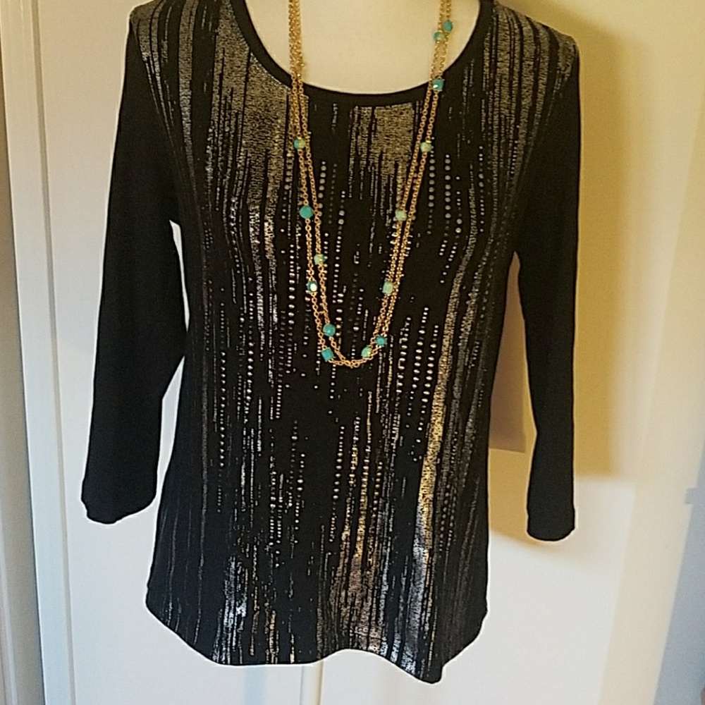 Chicos Zynergy knit top