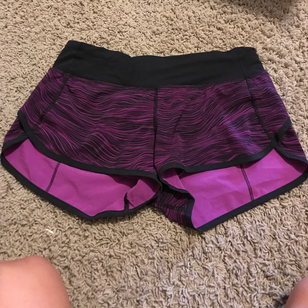 Lululemon speed shorts