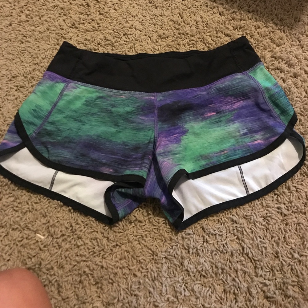 Lululemon speed shorts