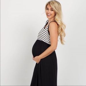 PinkBlush maternity maxi dress