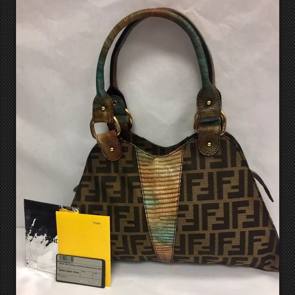 FENDI Devil Piccola Zucca Handbag