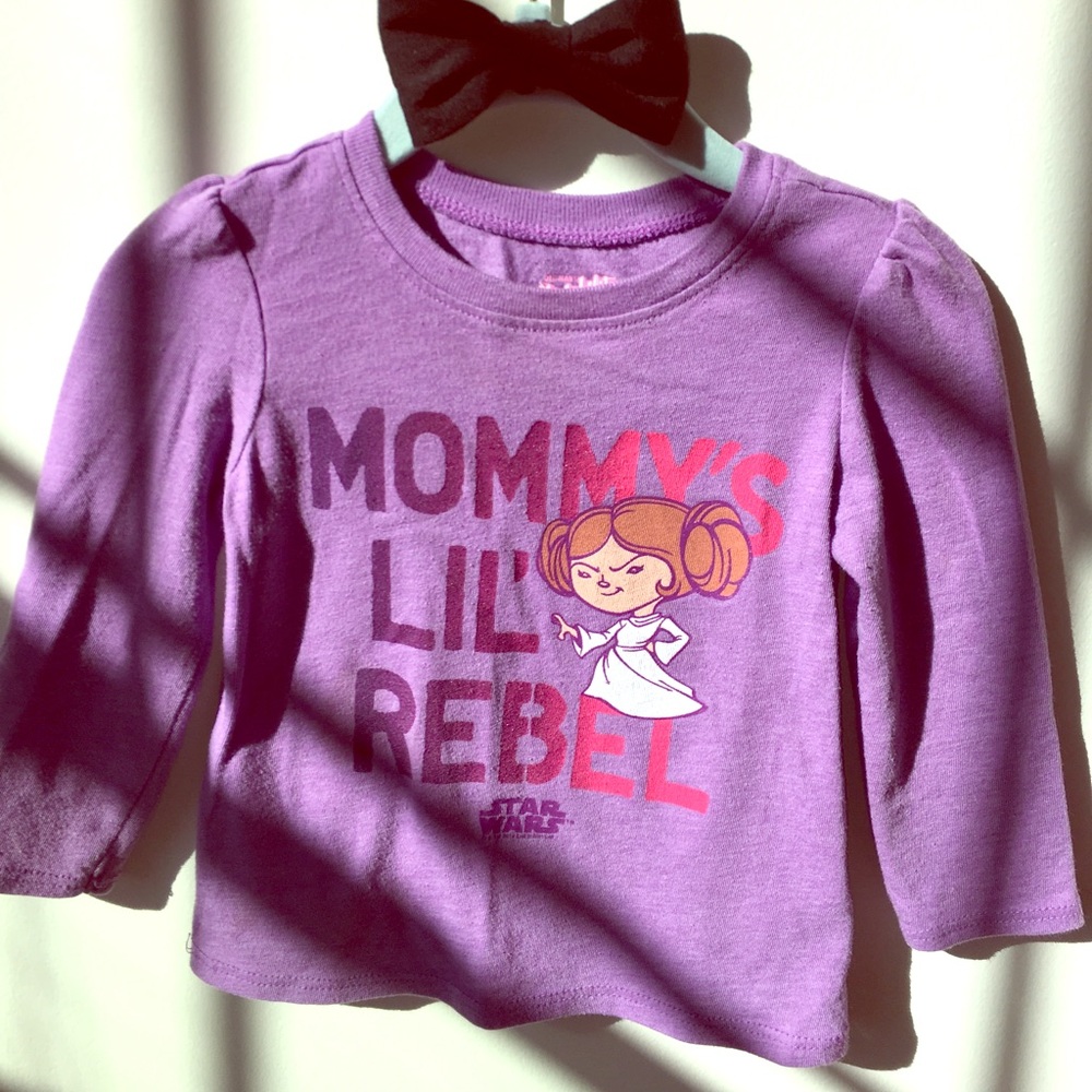 Collectibles Princess Leia Tee! 12-18 months