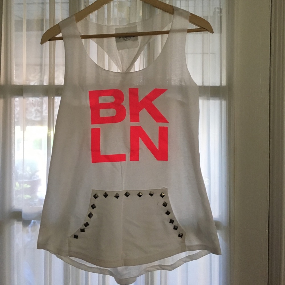 Soulcycle BKLYN Twist Back Tank