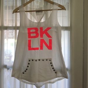 Soulcycle BKLYN Twist Back Tank