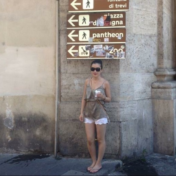 OLIVE SATIN Tank - Picture 2 of 6