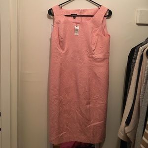 Talbots petite pink shift dress