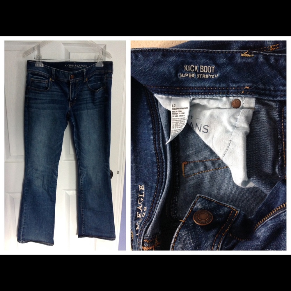 American Eagle Super Stretch Jeans 12R