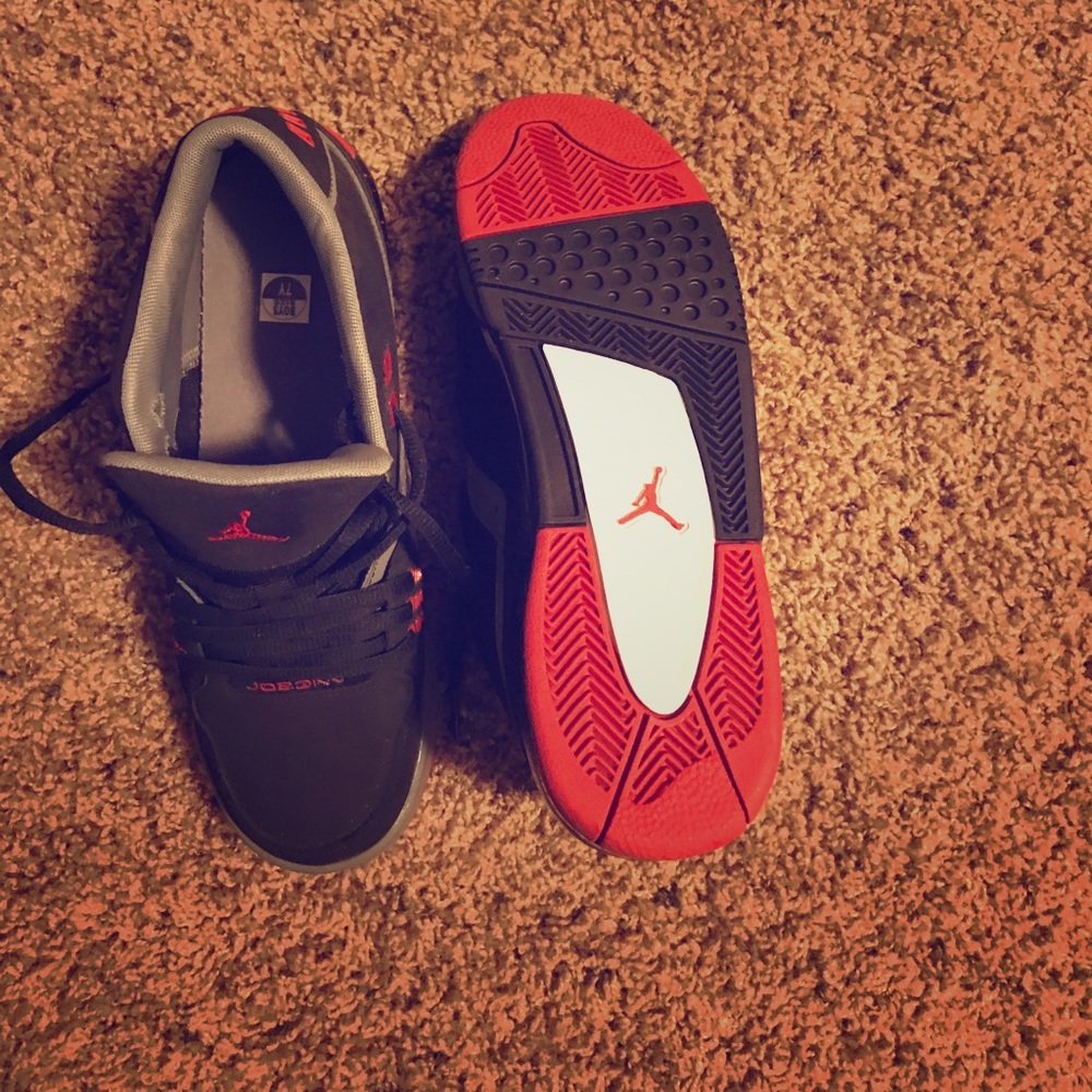 Never worn Jordan's.