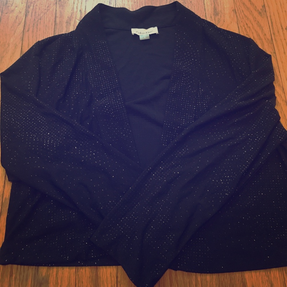 Calvin Klein sparkly cardigan