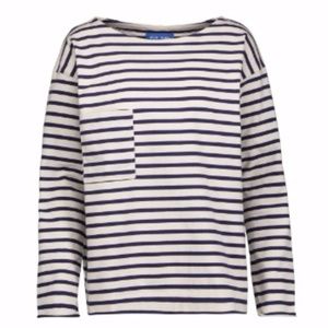 M.I.H JEANS-STRIPED COTTOM TOP