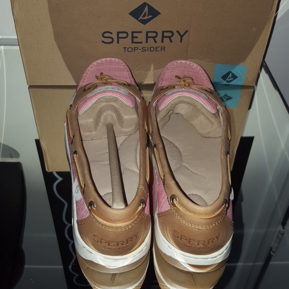 * ON SALE*NEW SPERRY DUNEFISH CROSSHATCH CORAL - Picture 3 of 8