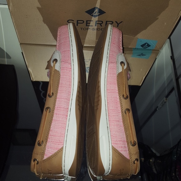 * ON SALE*NEW SPERRY DUNEFISH CROSSHATCH CORAL - Picture 5 of 8