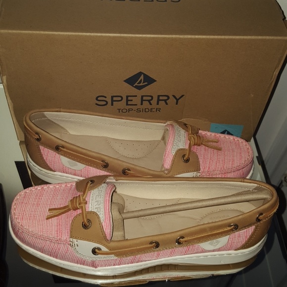 * ON SALE*NEW SPERRY DUNEFISH CROSSHATCH CORAL - Picture 7 of 8