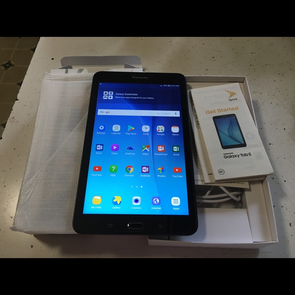 Samsung tablet E T377P 4G