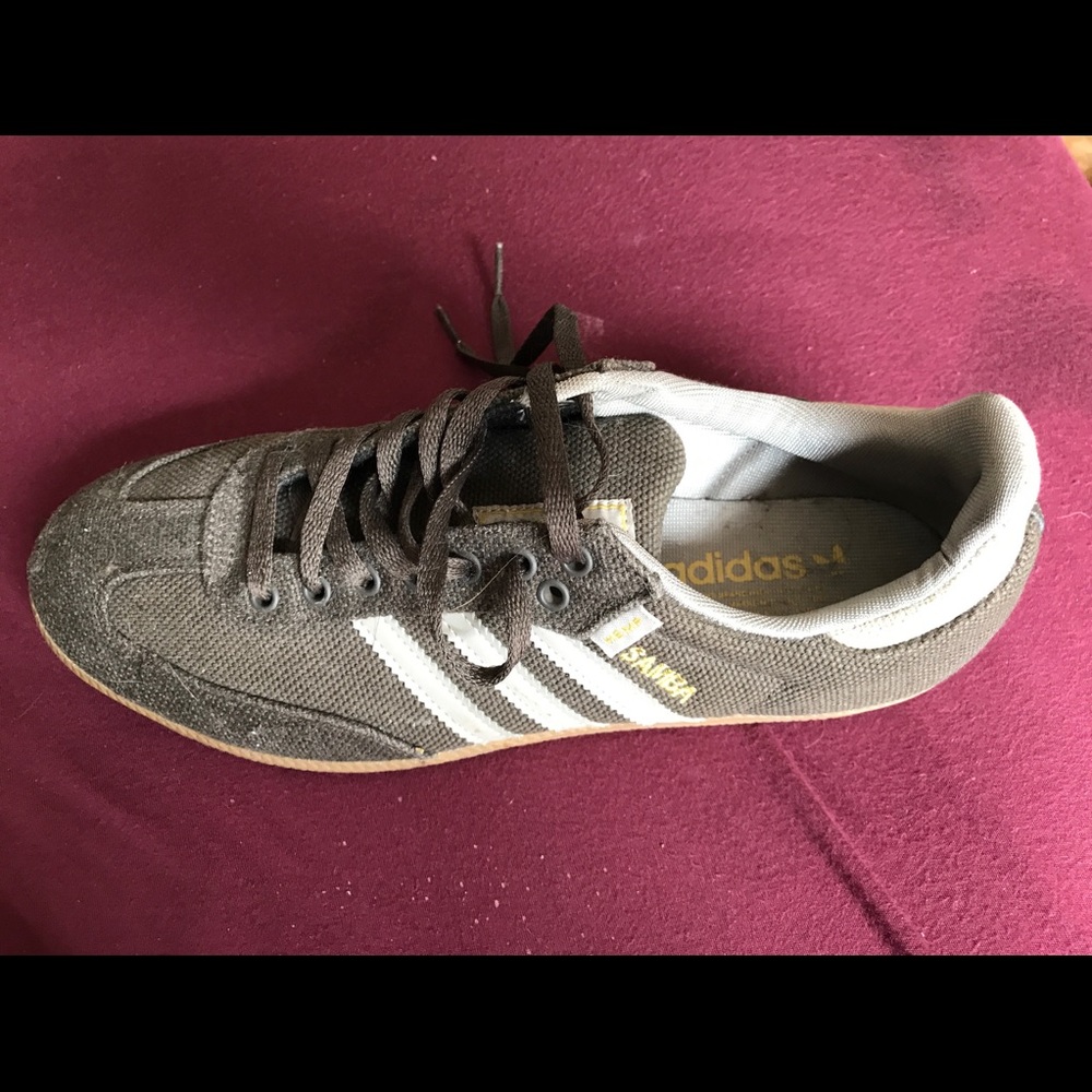 Men's Adidas Samba 10.5, Hemp, dark green